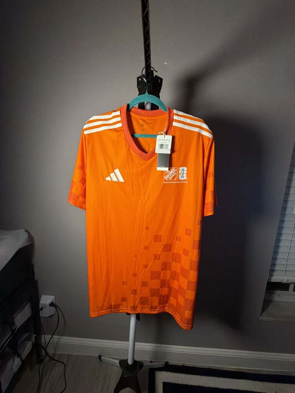 Adidas The Home Depot World Cup 2026 Jersey Size XL Orange